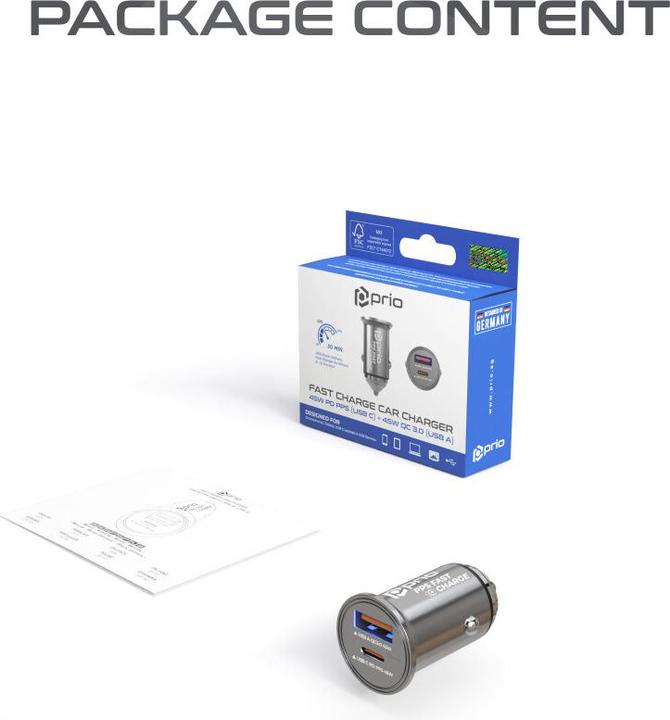 Actual product image prio Autoladegerät