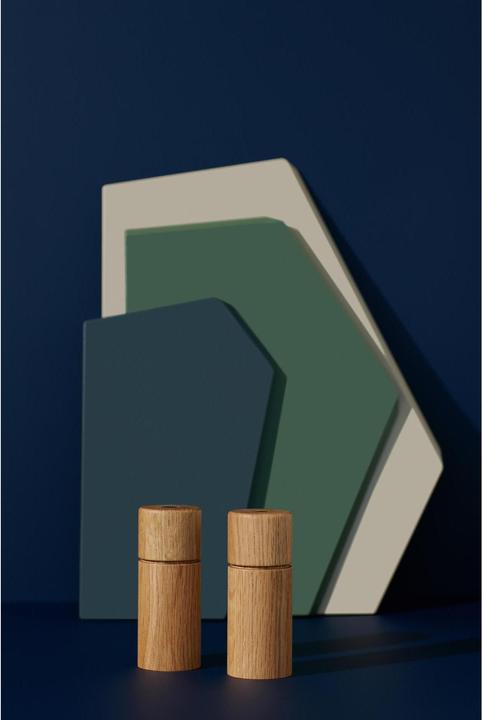 Actual product image Crush Grind Gewürzmühle Bergen Eiche 12 cm, Hellbraun (Various spices)