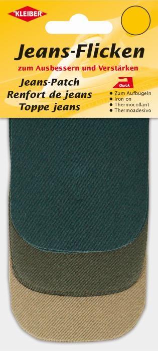 Actual product image Kleiber Jeans patches mini, assortment 2, 90 x 70 mm, coloured