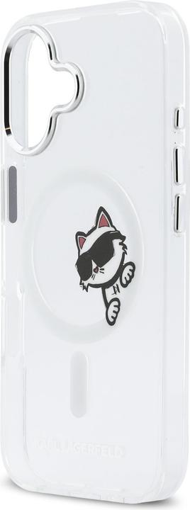 Actual product image Karl Lagerfeld Case IML Peekaboo MagSafe for iPhone 17 transparent (Apple iPhone 17)