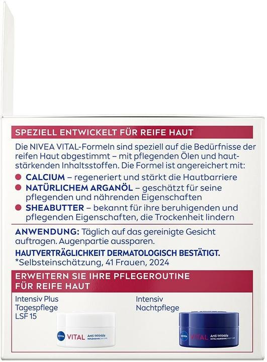 Image du produit NIVEA Anti-Falten Nachtpflege 55+ (50 ml, Crème de jour, SPF 15)