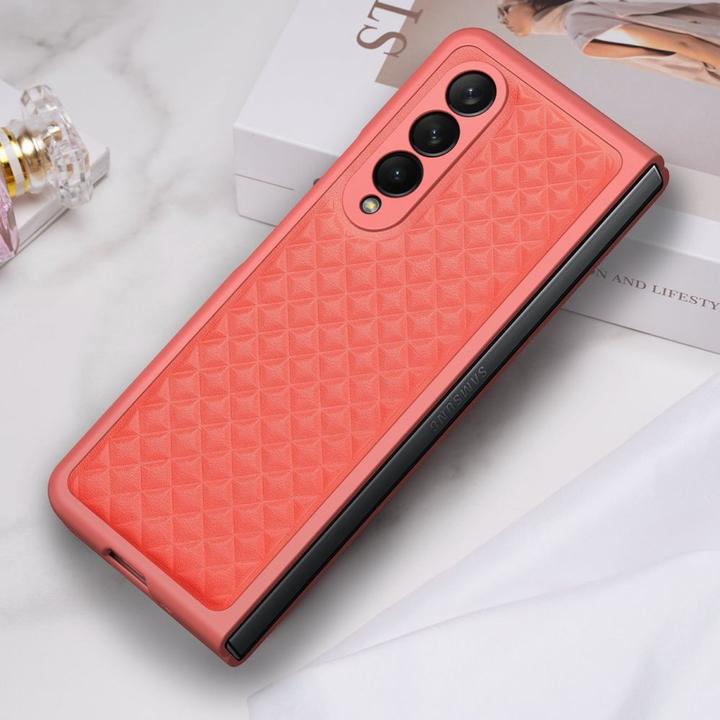 Produktbild Dux Ducis Venice Series Echtleder Case (Samsung Galaxy Z Fold4)