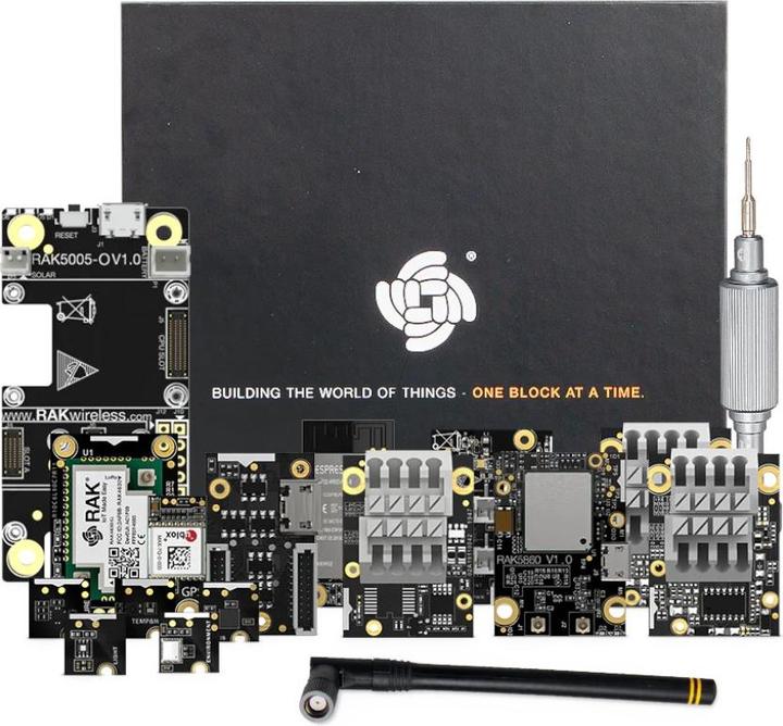 Actual product image RAK Wireless WisBlock Connected Box starter kit
