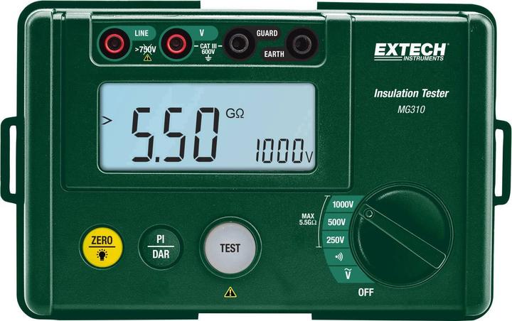 Actual product image Extech MG310 Insulation measuring device, test (CAT III 600V)