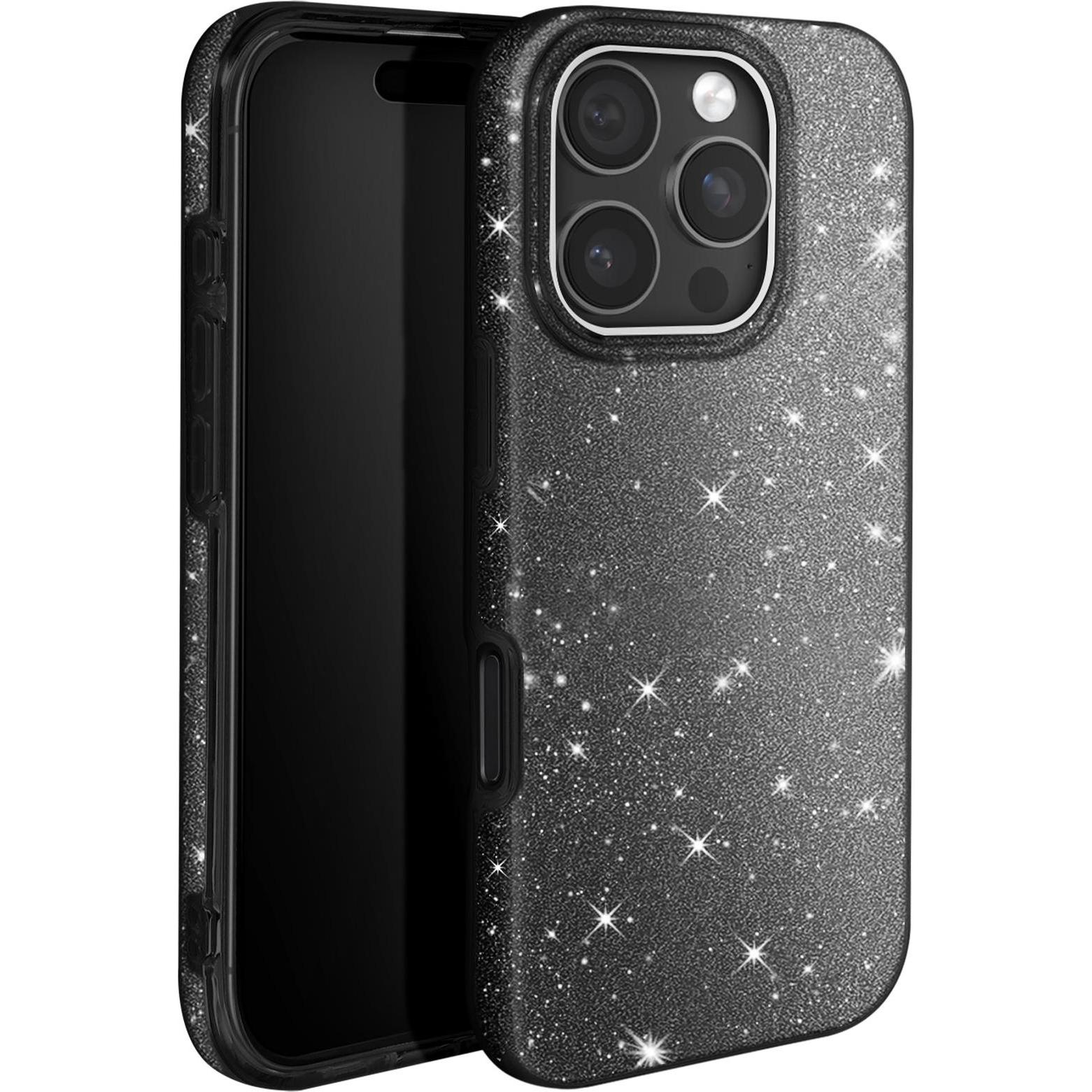 Avizar Spark Case (Apple iPhone 16 Pro), Smartphone Hülle, Schwarz