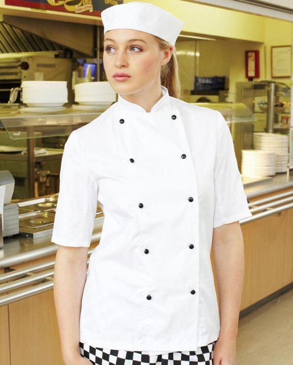 Produktbild Dennys Kochjacke leicht Kurzarm (L)