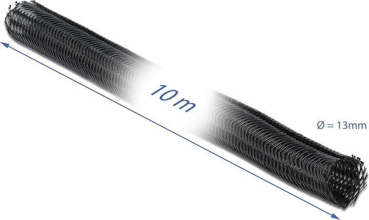 Actual product image Delock Braided hose (Cable conduit, 1000 cm)