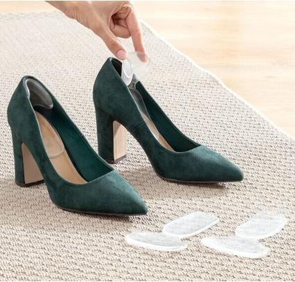 Immagine prodotto InnovaGoods Cuscini per tallone in gel di silicone per la protezione del tallone 4 pezzi