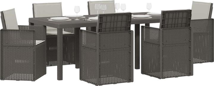 Produktbild vidaXL Modernes Esszimmer-Set (200 x 100 x 73 cm)