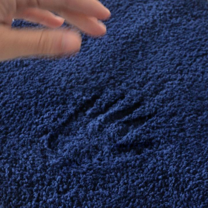 Produktbild Karat Sky Soft Marineblau BadematteØ 95 cm (95 x 95 x 3 cm)