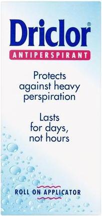 Actual product image Driclor Antiperspirant (Roll-on, 20 ml)