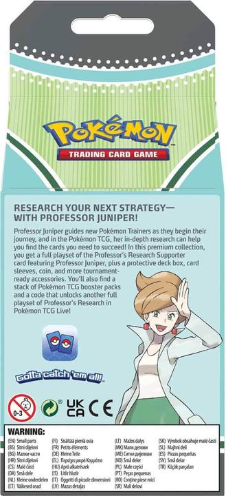 Actual product image Pokémon Professor Juniper Premium Tournament (English, Booster Pack)
