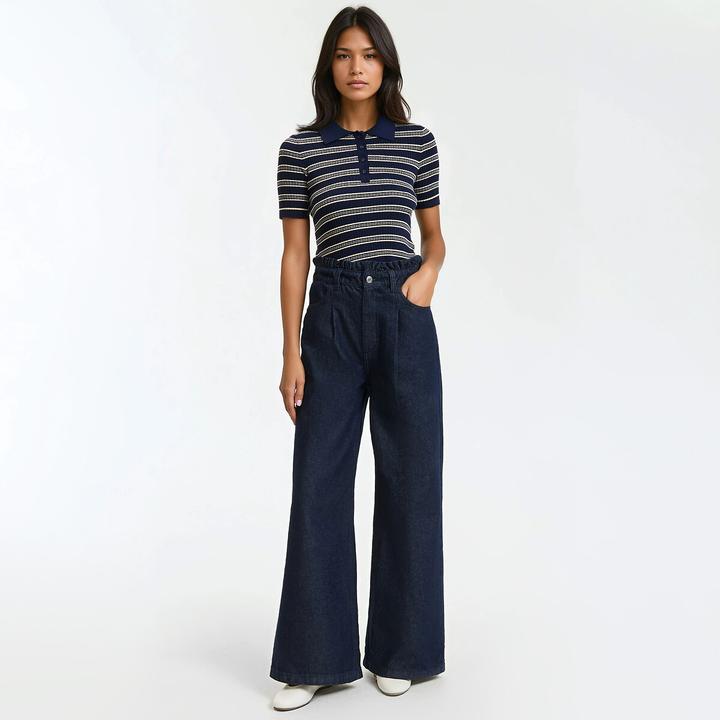 Produktbild La Redoute Collections Gestreifter Pulli (L)