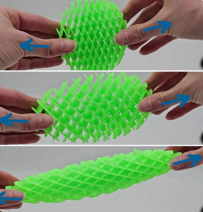 Produktbild Alldoro Fidget Worm Glow in the Dark