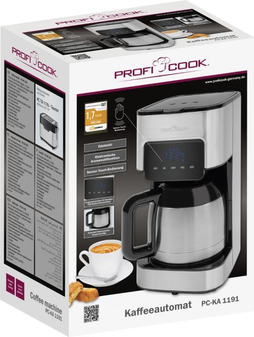Produktbild Proficook Kaffeemaschine P 1191 Kaffeeautomat
