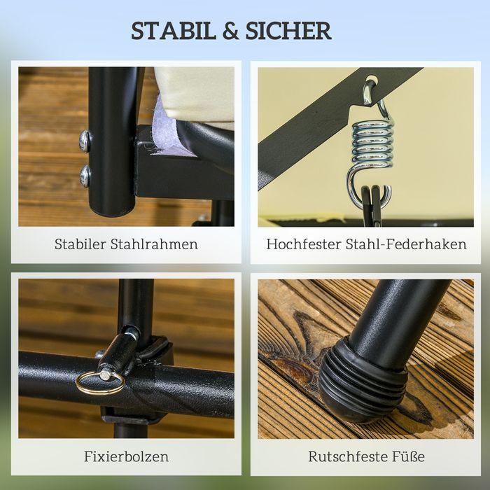 Produktbild Swisshandel24 2in1 Hollywoodschaukel