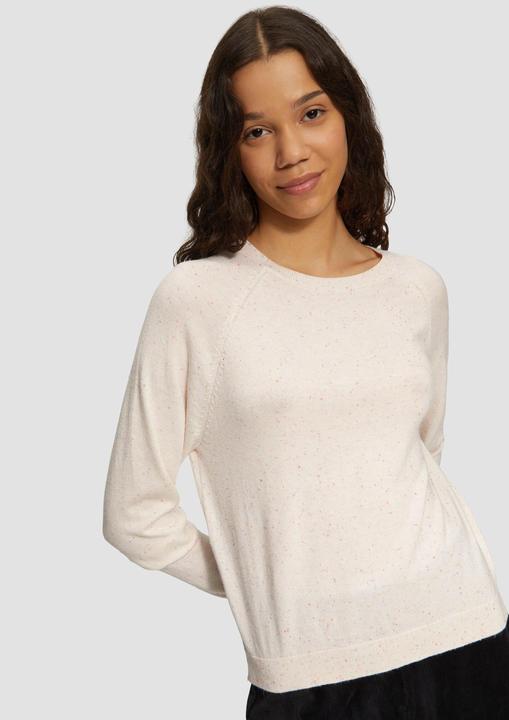 Produktbild S.Oliver Strickpullover Strickpullover mit Raglan-Ärmeln (XS)