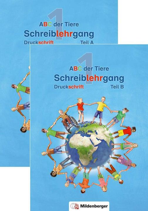 Produktbild ABC der Tiere 1 - Schreiblehrgang Druckschrift, Teil A und B. Neubearbeitung (Deutsch, Heike Treiber, Kerstin Mrowka-Nienstedt, Klaus Kuhn, Rosmarie Handt, 2024)