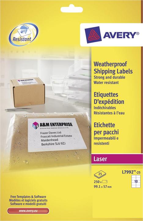 Immagine prodotto Avery Modulo di scopo L7992