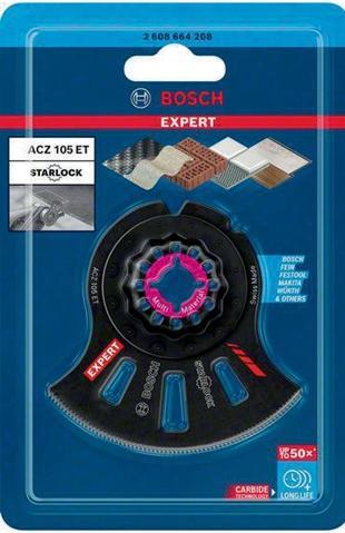 Immagine prodotto Bosch Professional Zubehör Lama per Sega Multimateriale Segmentata Expert