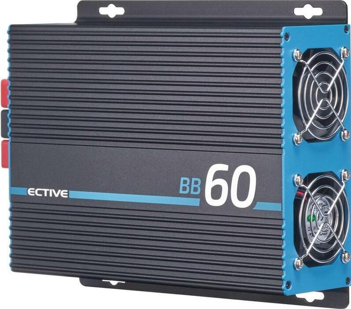 Actual product image Ective BB60 charge booster motorhome 12V 60A charge converter AGM gel LiFePO4 battery (12V)