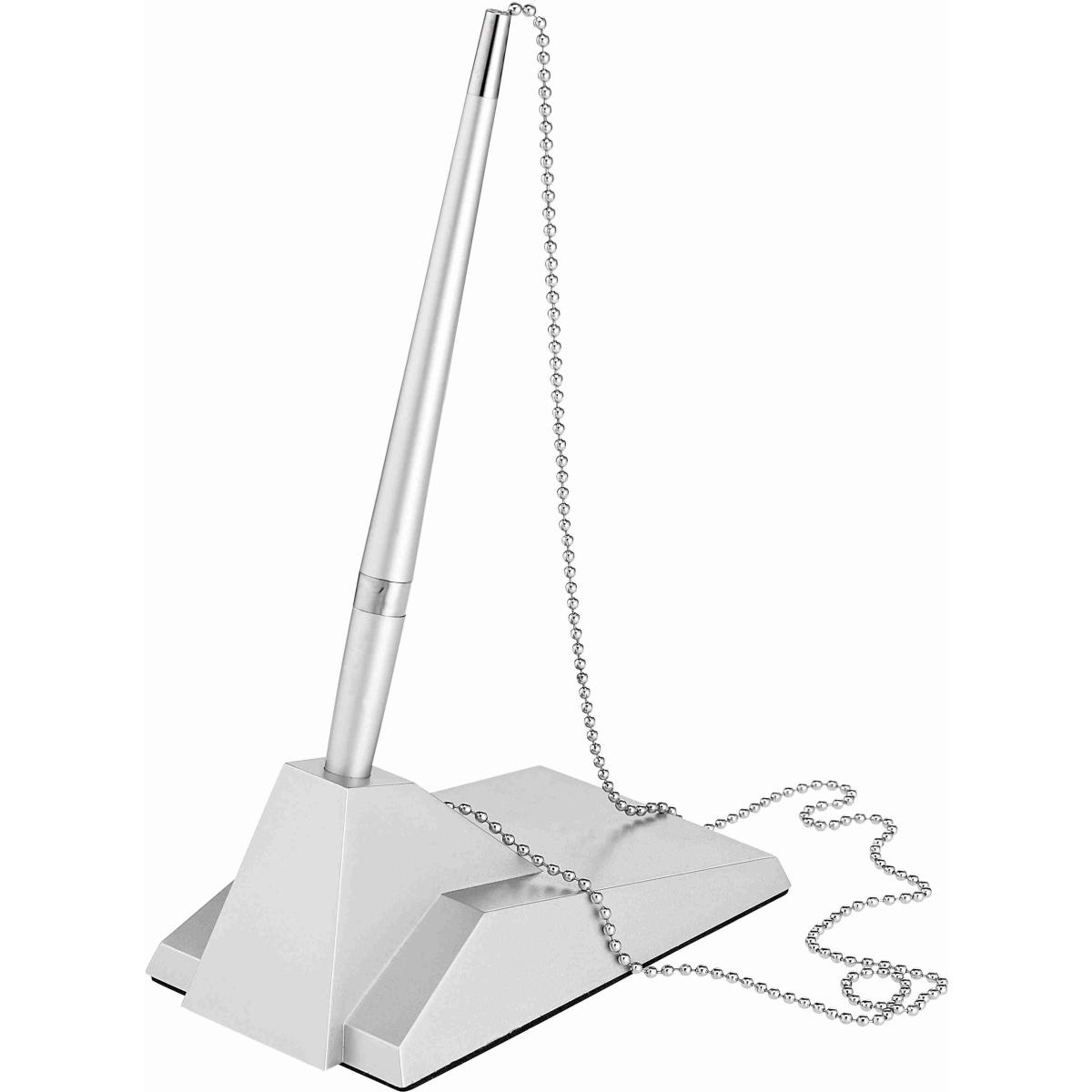 Alco, Schreibstifte, Kugelschreiberständer Kette 55cm silber (Silber, 1 x)