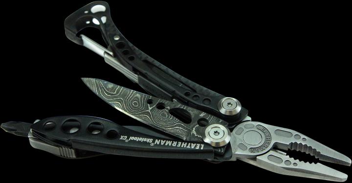 Image du produit Leatherman Skeletool CX Damascus Ninja Edition (7 Fonctions)