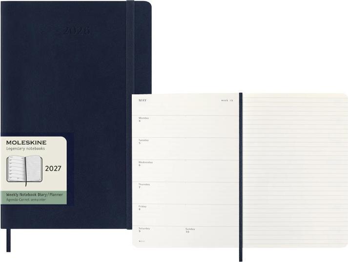 Produktbild Moleskine 12 Monate Wochen NotizKalende (A5, 1 Woche / 1 Seite)