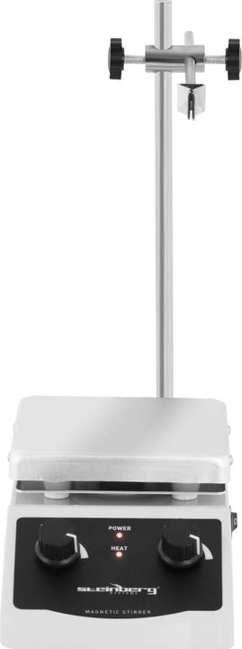 Produktbild Steinberg Magnetrührer Heizplatte Labor Rührgerät Labormischer 12 x 12 cm 2.000 U/min
