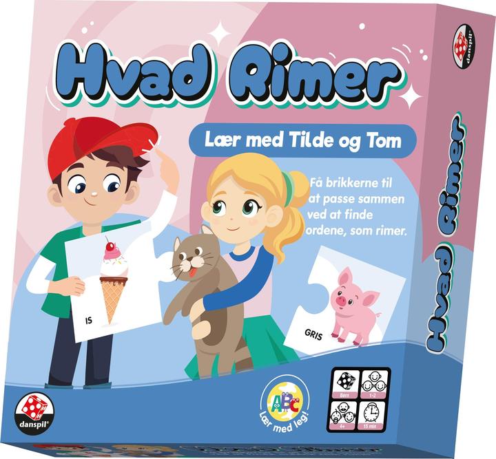Productafbeelding Danspil Wat rijmt - (101013) (Engels)