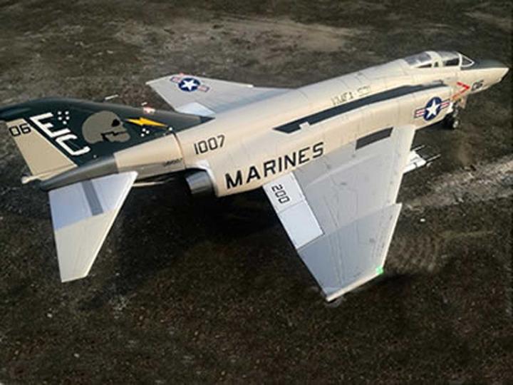 Produktbild Freewing F-4 Phantom II (Gray Color) PNP 8S 90mm Jet EDF (Jet)