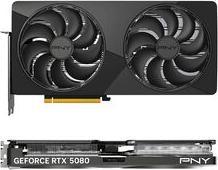 Produktbild PNY GeForce RTX 5080 Slim OC 16GB GDDR7 DLSS4 1*HDMI/3*DisplayPort PCi Ex 5.0 16x (16 GB, GDDR7)