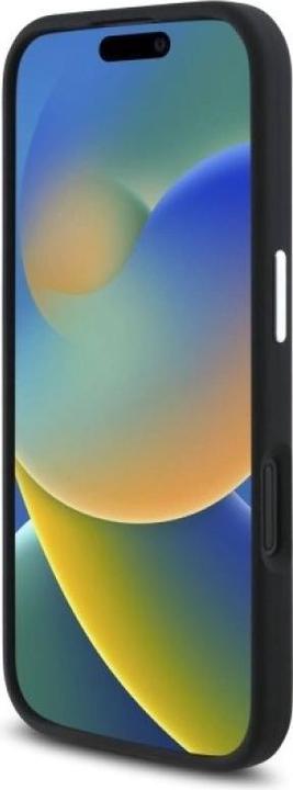 Actual product image Mercedes AMG AMHMP16SSRRK iPhone 16 6.1" czarny/black hardcase Silicone Graphics MagSafe (Apple iPhone 16)