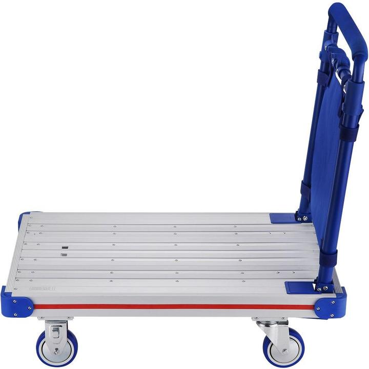 Productafbeelding HP Autozubehör Platformwagen Platforms L630xB400 mm Buisstaal Trgf. 150 kg Wielen en beugels inklapbaar (150 kg)