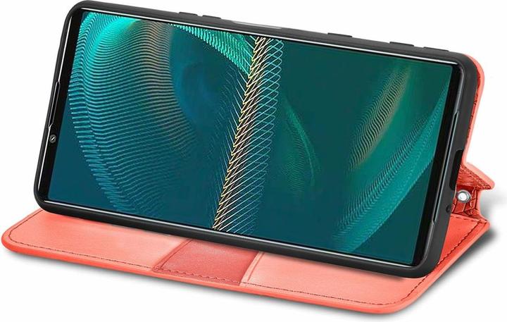 Produktbild König Design Hülle Handy Schutz für Sony Xperia 5 III Case Flip Cover Tasche Etuis Bumper (Sony Xperia 5 III)