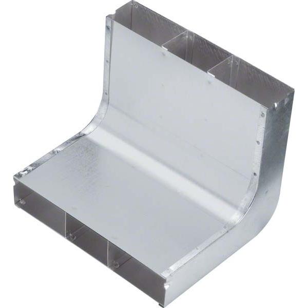 Hager TEH UKK240483 KrÃ¼mmer fÃ¼r UnterflurkanÃ¤le 240x48 3-zÃ¼g, Elektronikzubehör + Gehäuse, Silber