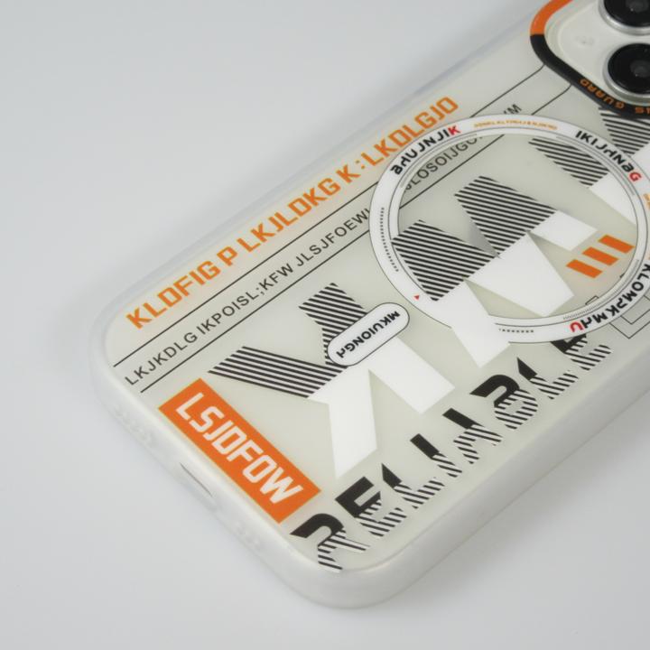 Produktbild PhoneLook Hülle MWK Cyber Grid Silikon mit MagSafe (Apple iPhone 15)