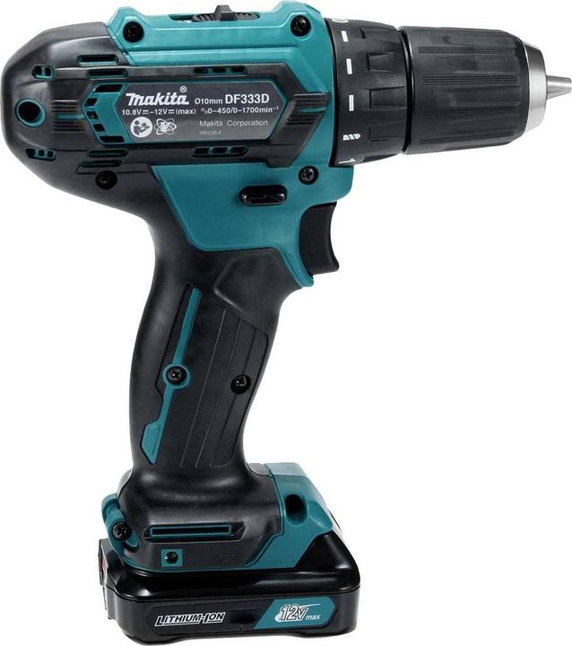 Actual product image Makita DF333DSAE (Rechargeable battery operated)