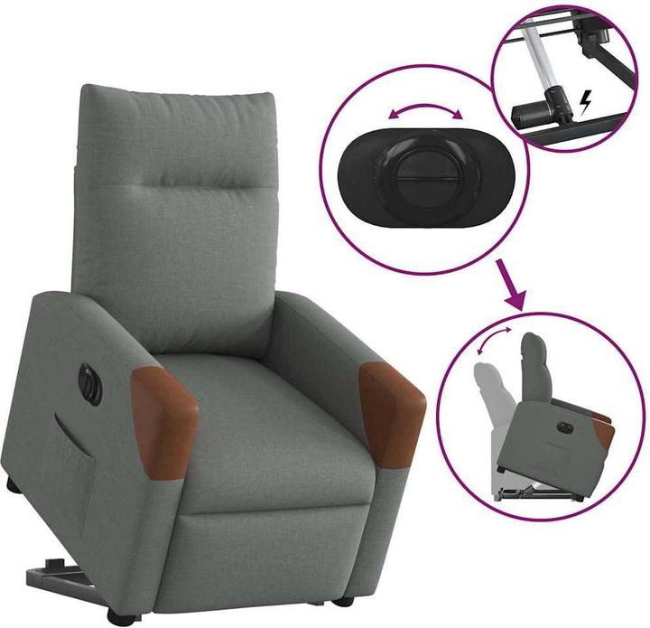 Produktbild vidaXL Relaxsessel mit Aufstehhilfe