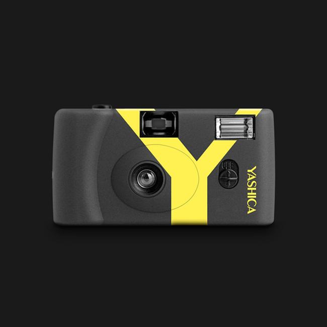 Actual product image Yashica MF-1 Snapshot Art Camera Y Edition Grey with 1 Film 400/24