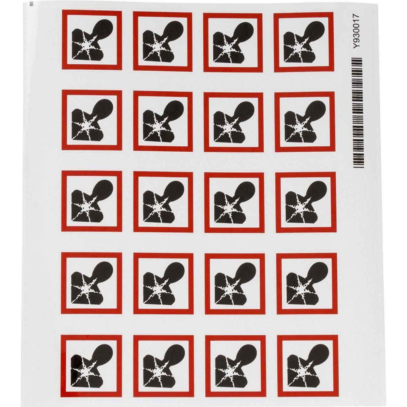 Brady GHS-Piktogramme - Gesundheitsschädlich (PIC 1807-40*40-B7541-CRD)