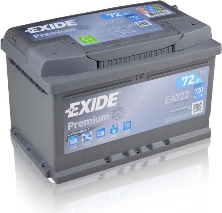 Produktbild Exide Premium Carbon Boost EA722 (12 V, 72 Ah, 720 A)