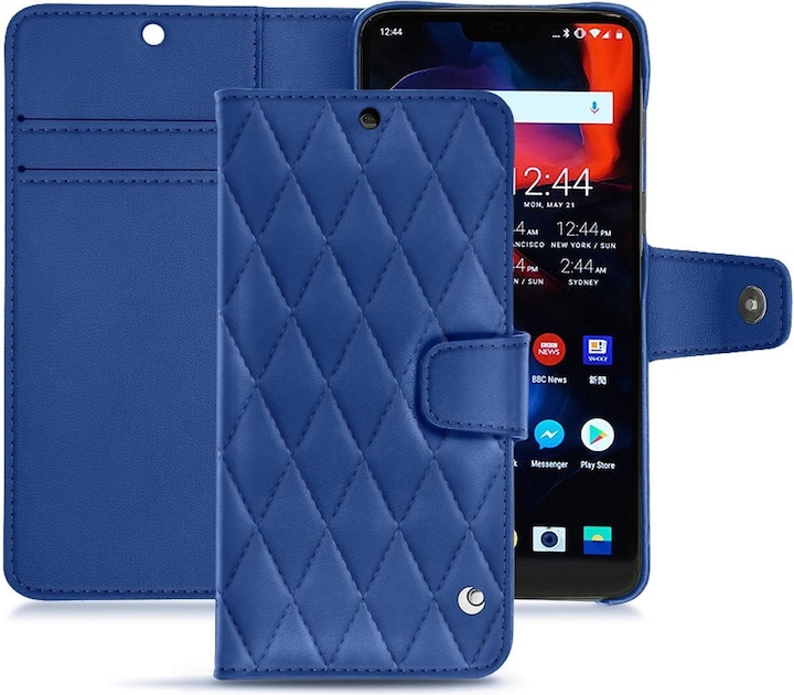 Bleu océan - Couture ( Nappa - Pantone #15458a)