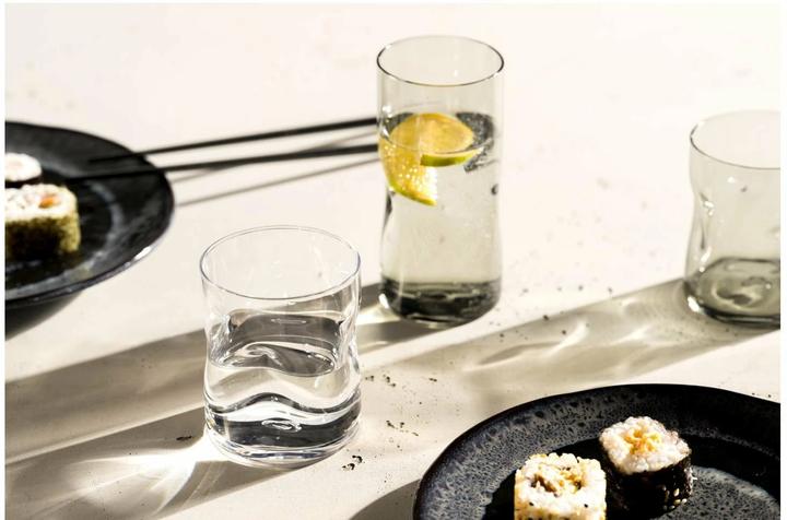 Immagine prodotto Leonardo Bicchiere Vesuvio 330 ml, 4 pezzi, grigio chiaro (0.33 l, 4 x)