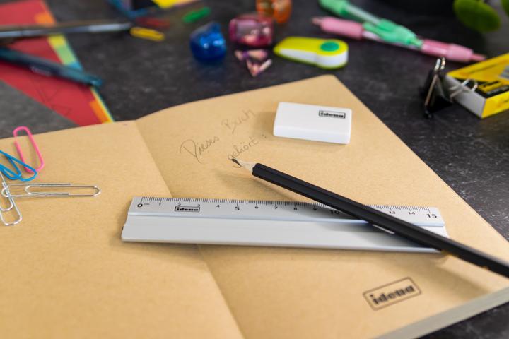Actual product image Idena Ruler 15cm Aluminium (15 cm)