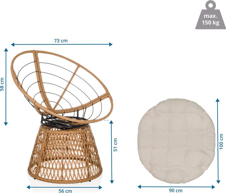 Produktbild hjh LIVING Weavora