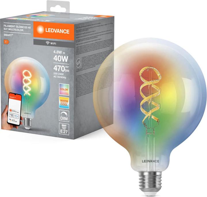 Produktbild Ledvance transparent (E27, 470 lm)