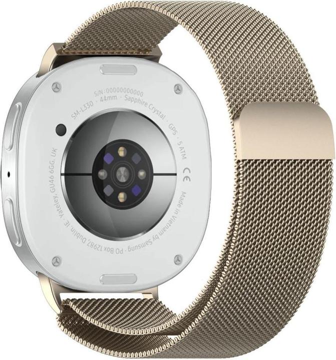 Actual product image Tech-Protect Stainless Steel Strap Samsung Galaxy Watch 8/8 Classic - Gold