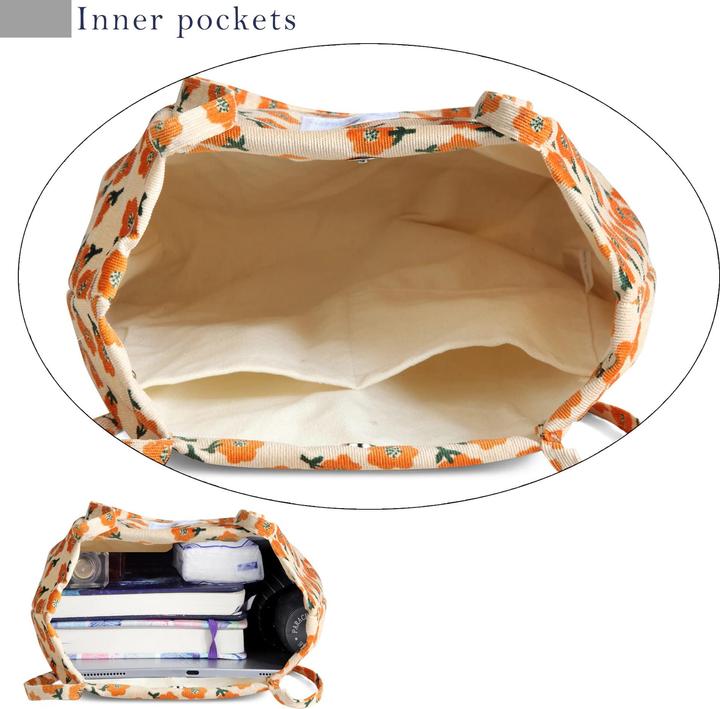 Produktbild Only-Bags.Store Bag Aesthetic - Umhängetasche, Cordtasche Schultertasche Stofftasche Shopper Henkeltasche für