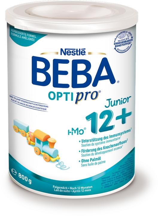 Image du produit Beba OPTIPRO Junior 12+ Lait d'éveil - Après 12 mois (800 g, à partir de 12 m.)
